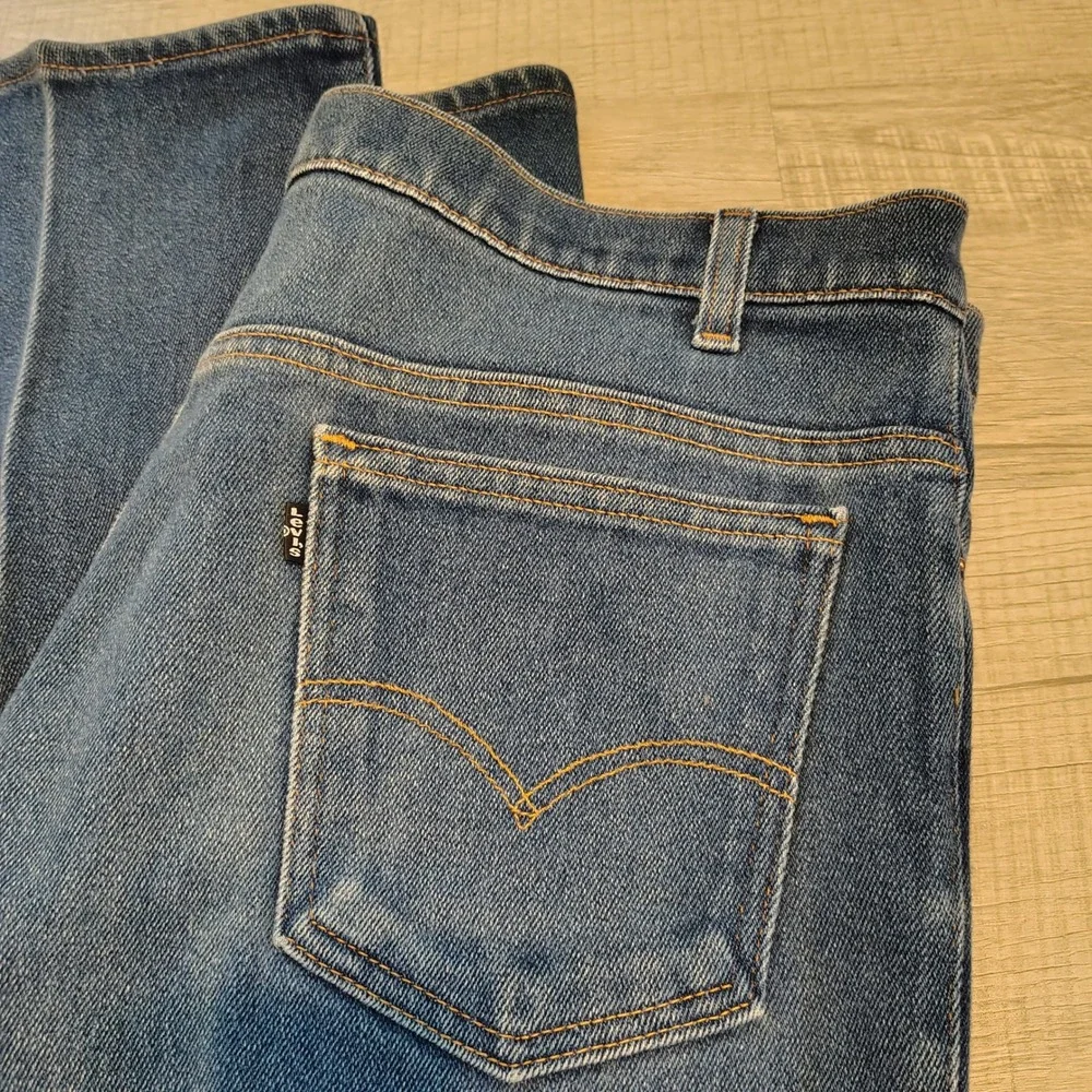 Vintage Levis 517 Bootcut Jeans Mens 38x34 Blue Denim Made in USA 98 00517-2017
